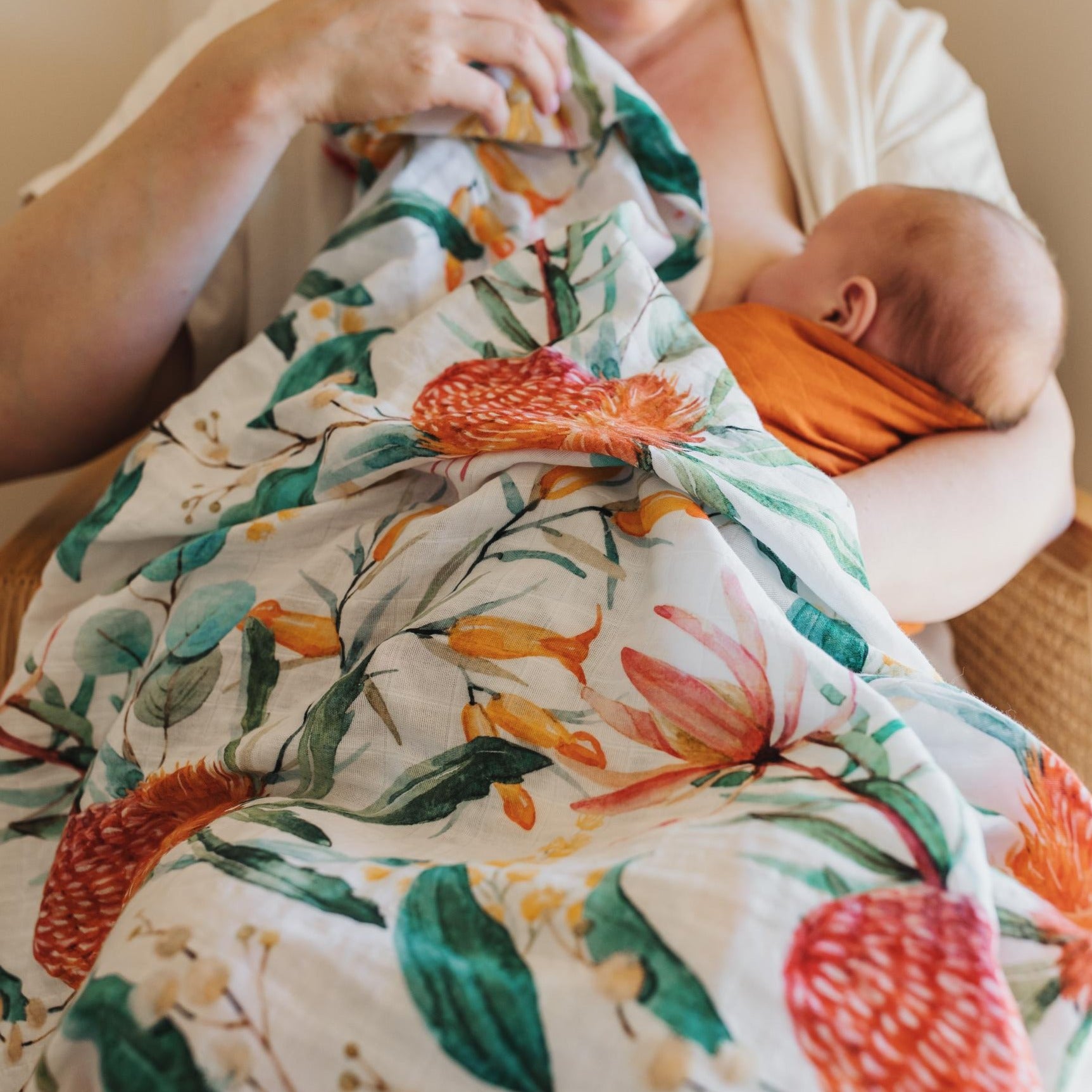 Banksia Delight - Swaddle